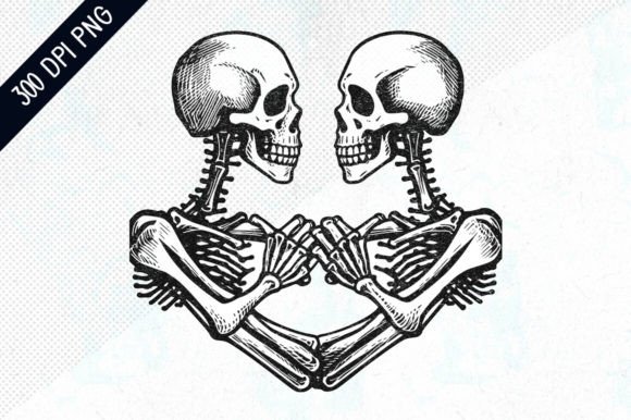 Download Skeleton Skull Sublimation Design - Skull Collection
