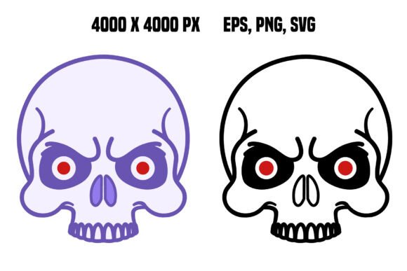 Download Skull Icons with Red Eyes - Skull Collection